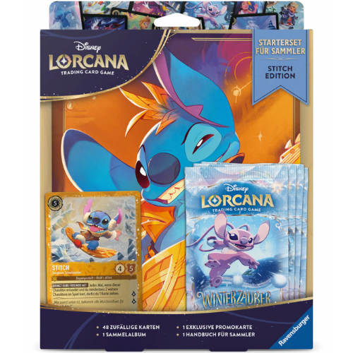 Disney Lorcana - Winterzauber - Stitch Sammler Starterset – DE