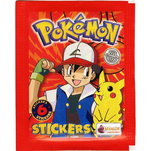 Pokémon Merlin Sticker – Series 1 – Boosterpack