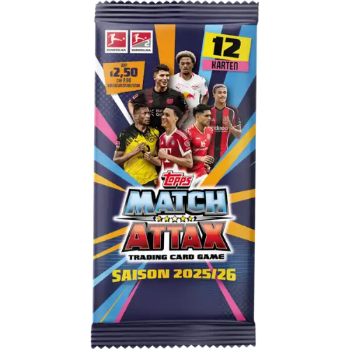 Topps - Match Attax – Bundesliga 2025/26 – Booster (DE)