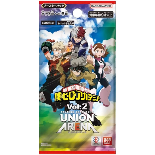 Union Arena TCG - My Hero Academia Vol. 2 - Booster Pack – JP